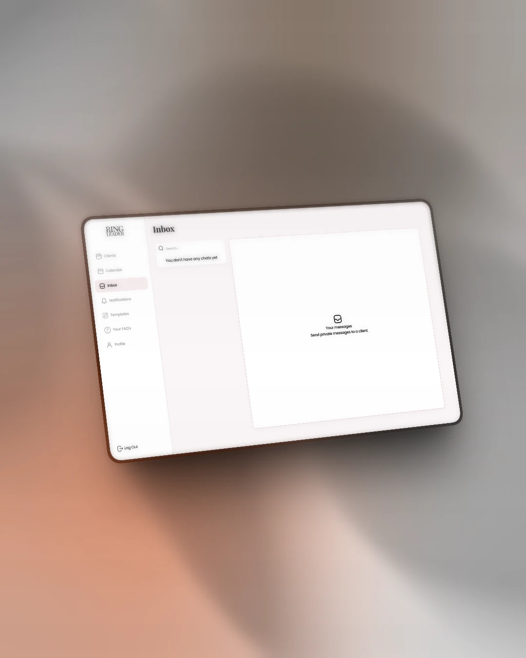 Vendor portal — messaging
