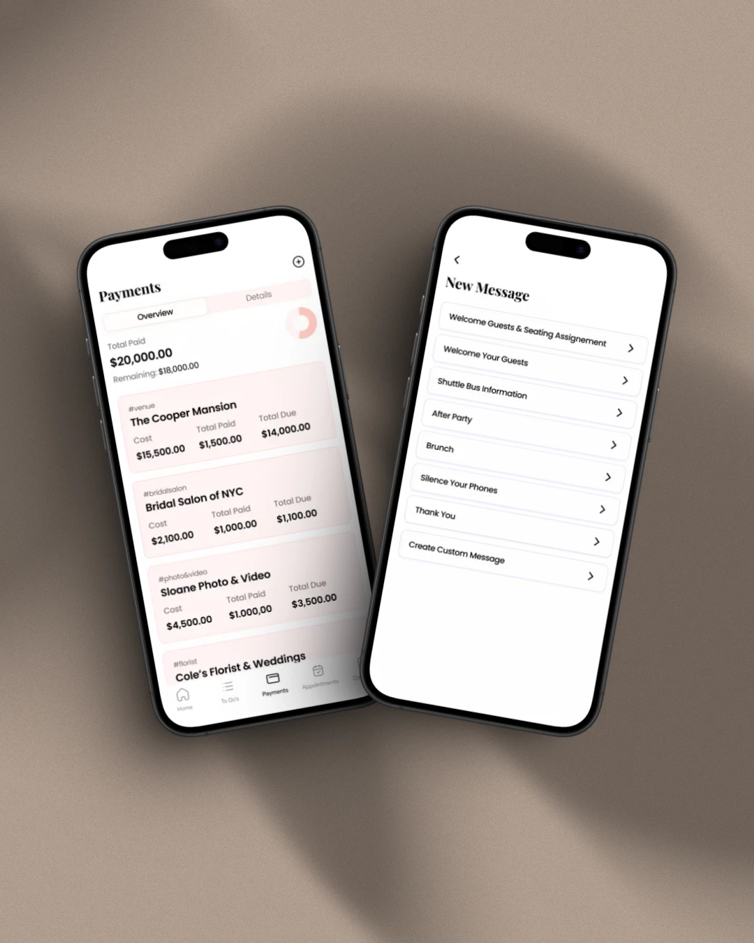 Ring Leader — booking flow