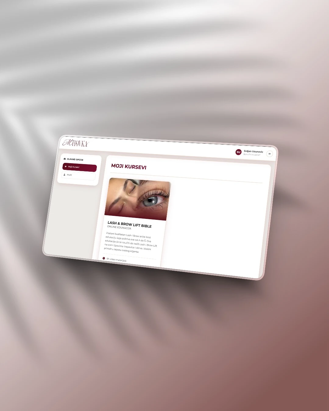 MITOVKA — student dashboard