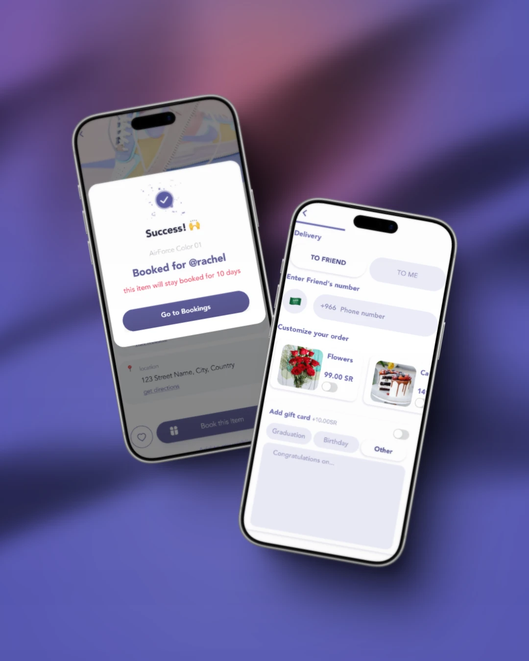 Ygii App — share flow